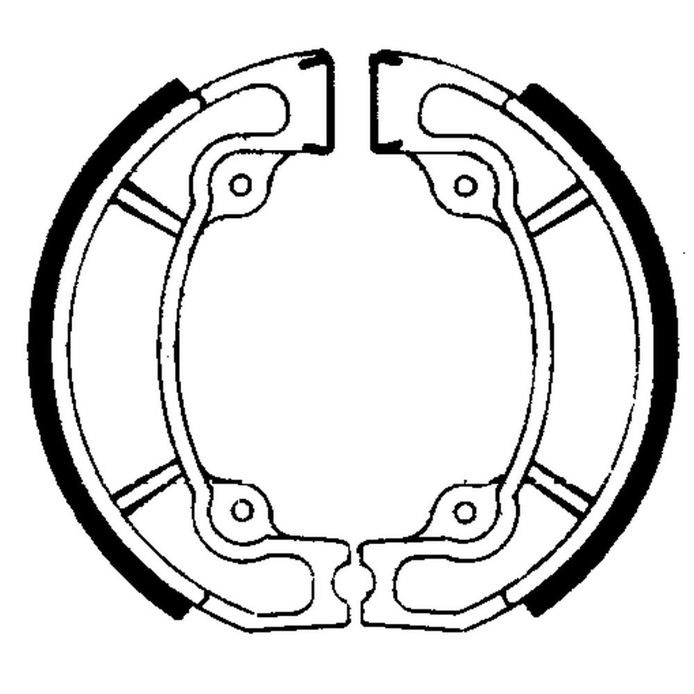 Ferodo Bremsbacken fsb846 (Trommelbremse und Backen)/Brake Shoes fsb846 (BRAKE DRUM AND CLAMPING Jaws) von Ferodo