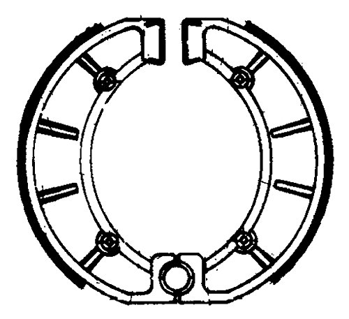 Ferodo Bremsbacken fsb859 (Trommelbremse und Backen)/Brake Shoes fsb859 (BRAKE DRUM AND CLAMPING Jaws) von Ferodo