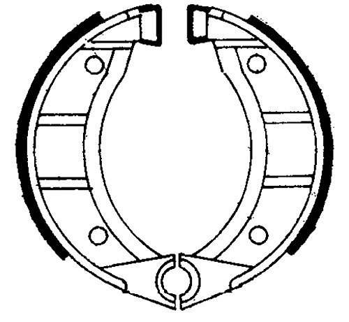 Ferodo Bremsbacken fsb903 (Trommelbremse und Backen)/Brake Shoes fsb903 (BRAKE DRUM AND CLAMPING Jaws) von Ferodo