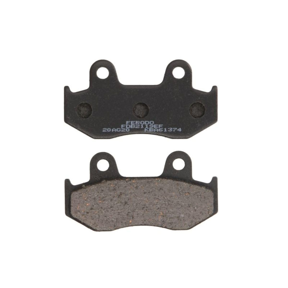 Ferodo Bremsbeläge fdb2119ag Silber (Bremsbeläge moto)/Brake Pads fdb2119ag Silber (Motorcycle Brake Pads) von Ferodo