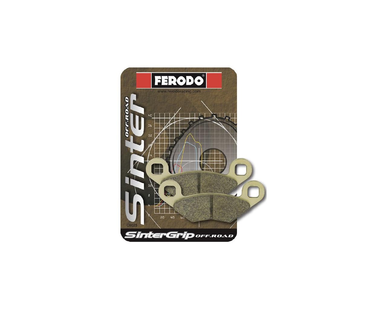 Ferodo Bremsbeläge fdb382p Platinum Road (Bremsbeläge moto)/Brake Pads fdb382p Platinum Road (Motorcycle Brake Pads) von Ferodo