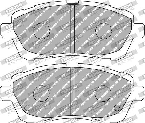 Ferodo FCP4426Z Bremsbeläge, Racing von Ferodo