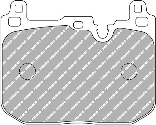 Ferodo FCP4611W Racing Bremsbeläge von Ferodo