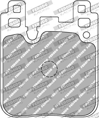Ferodo FCP4663W Bremsbeläge, Racing von Ferodo
