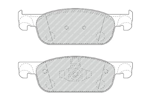 Ferodo FDB4907 - Bremsbelagsatz, Scheibenbremse von Ferodo