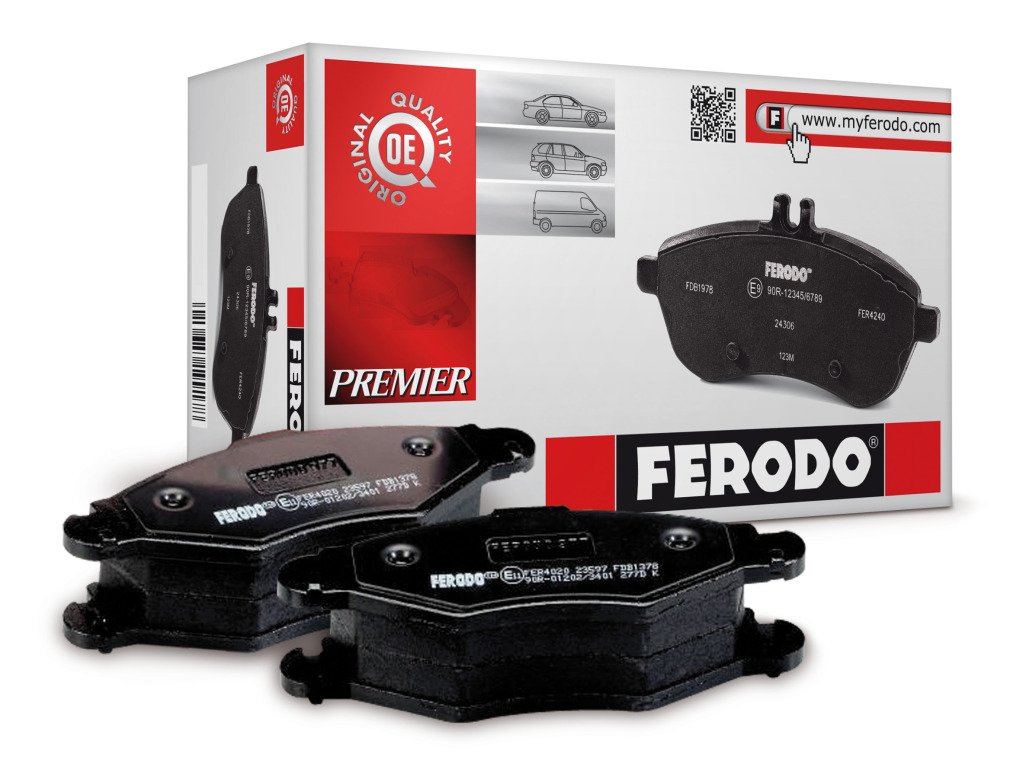 Ferodo FVR1518 Bremsbelagsatz, Scheibenbremse - (4-teilig) - (4 Stück) von Ferodo