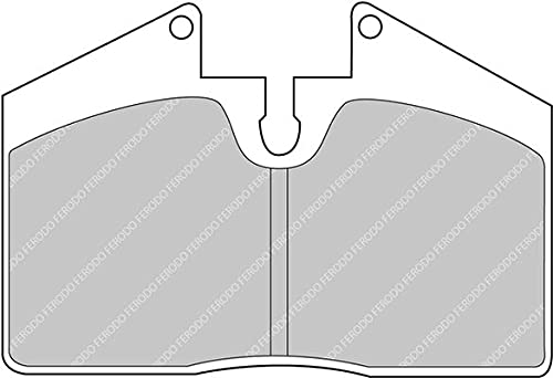 Scheibenbremsbeläge Ferodo Racing DS2500 FCP451H von Ferodo Racing