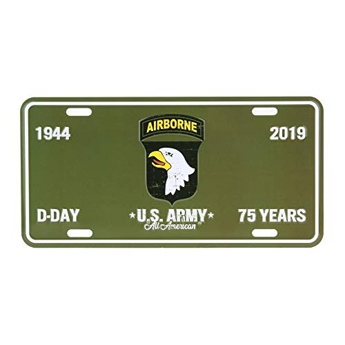 Ferromil Licence Plate WK2 US Army D-Day Nations Normandy 75th Anniversary US Army 101st von Ferromil