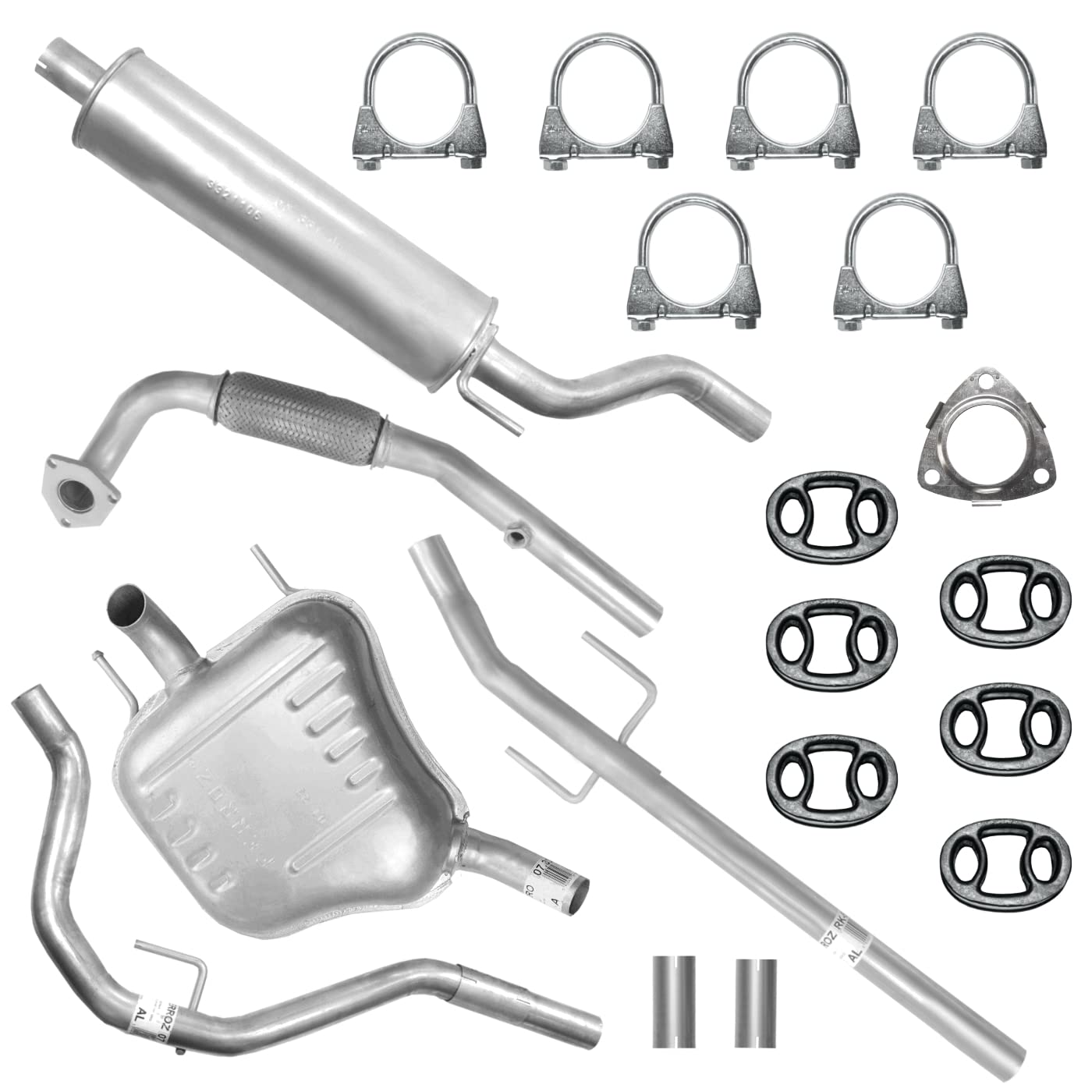 Auspuffanlage Schalldämpferset Auspuff für Opel Vectra C 1.6i 1.8i von Ferroz