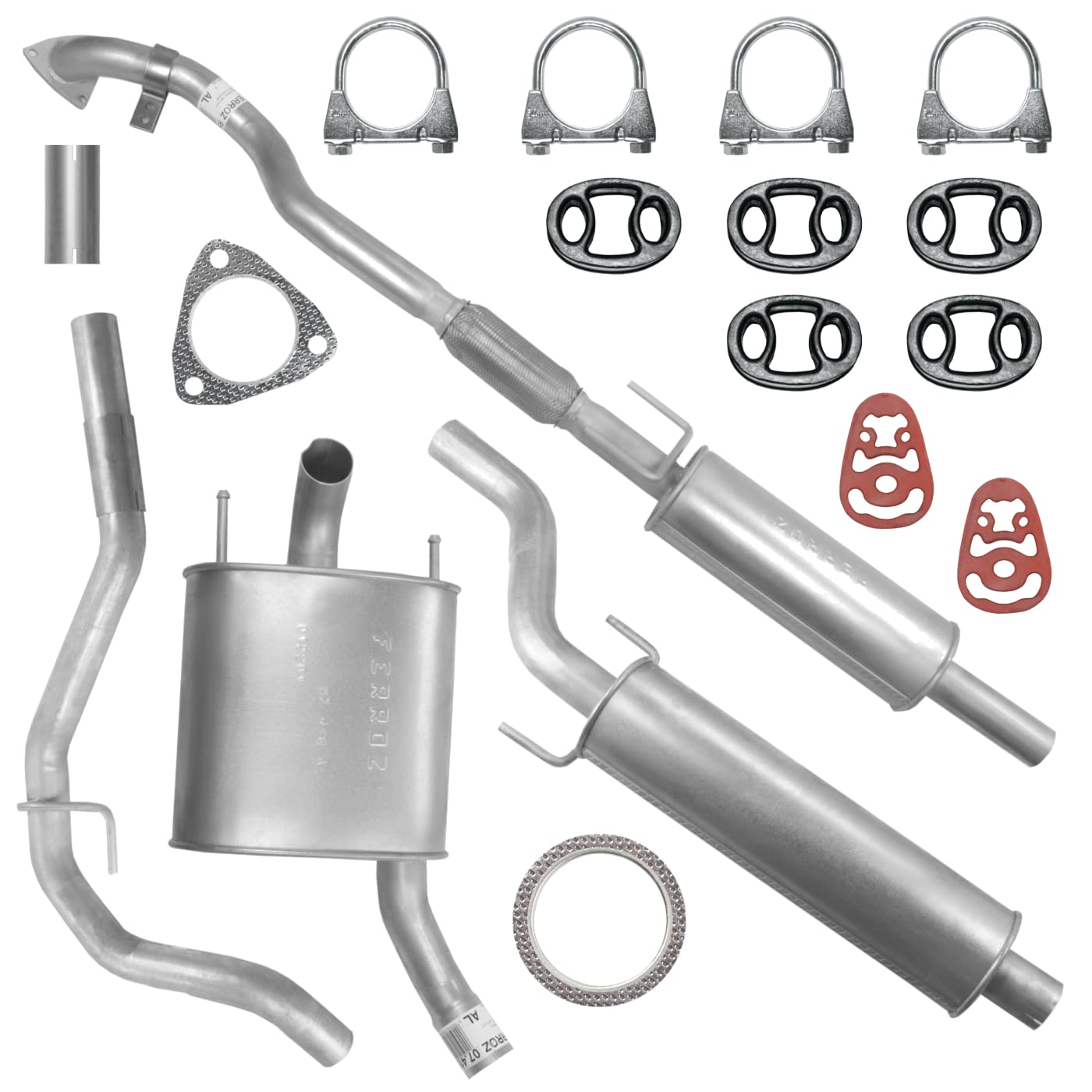 Auspuffanlage Schalldämpferset Auspuff für Opel Vectra C 1.9 CDTI von Ferroz