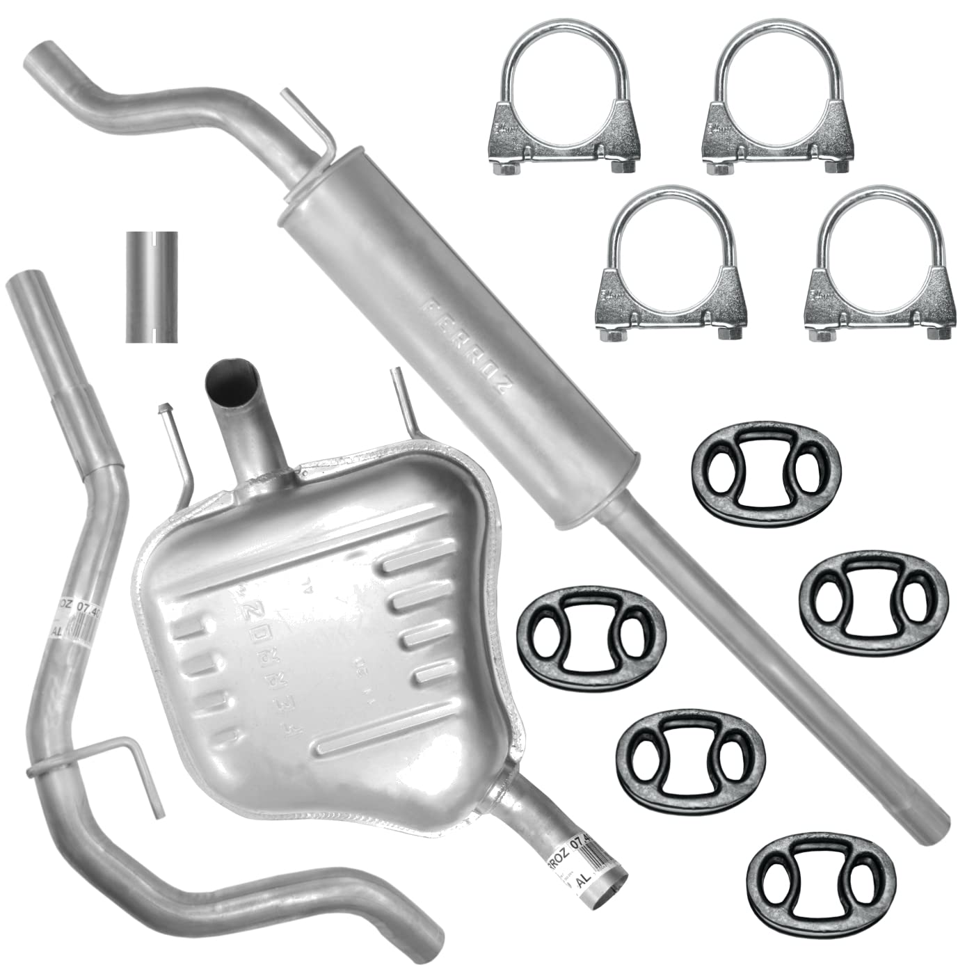 Auspuffanlage Schalldämpferset Auspuff für Opel Vectra C 2.2i von Ferroz