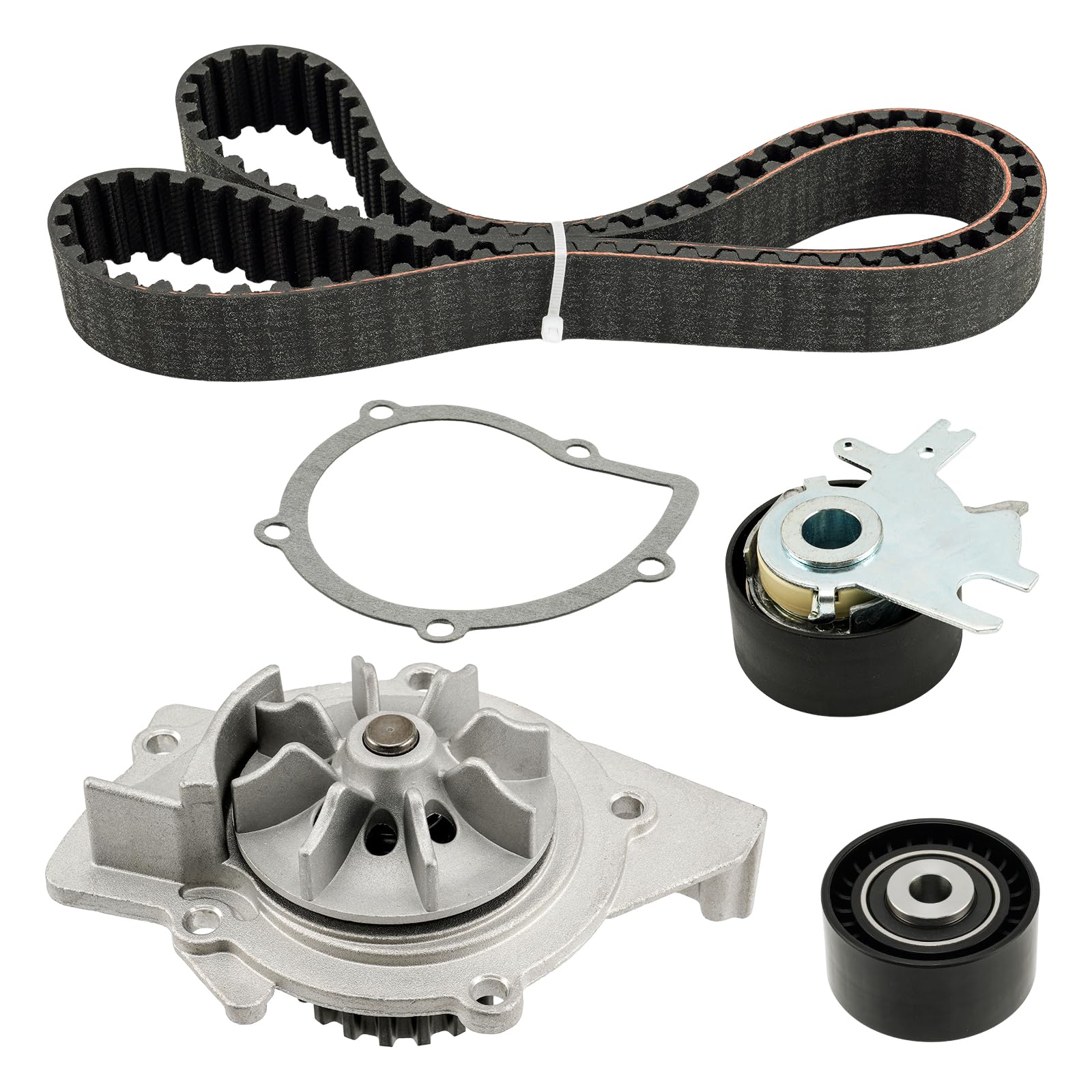 Fesuda Wasserpumpe+Zahnriemensatz 1987946497 Timing Belt Kit für Ford S-Max/Mondeo/Kuga/S-Max 2006-2014, Peugeot 5008/Expert/807/3008/508 2009-2017 von Fesuda