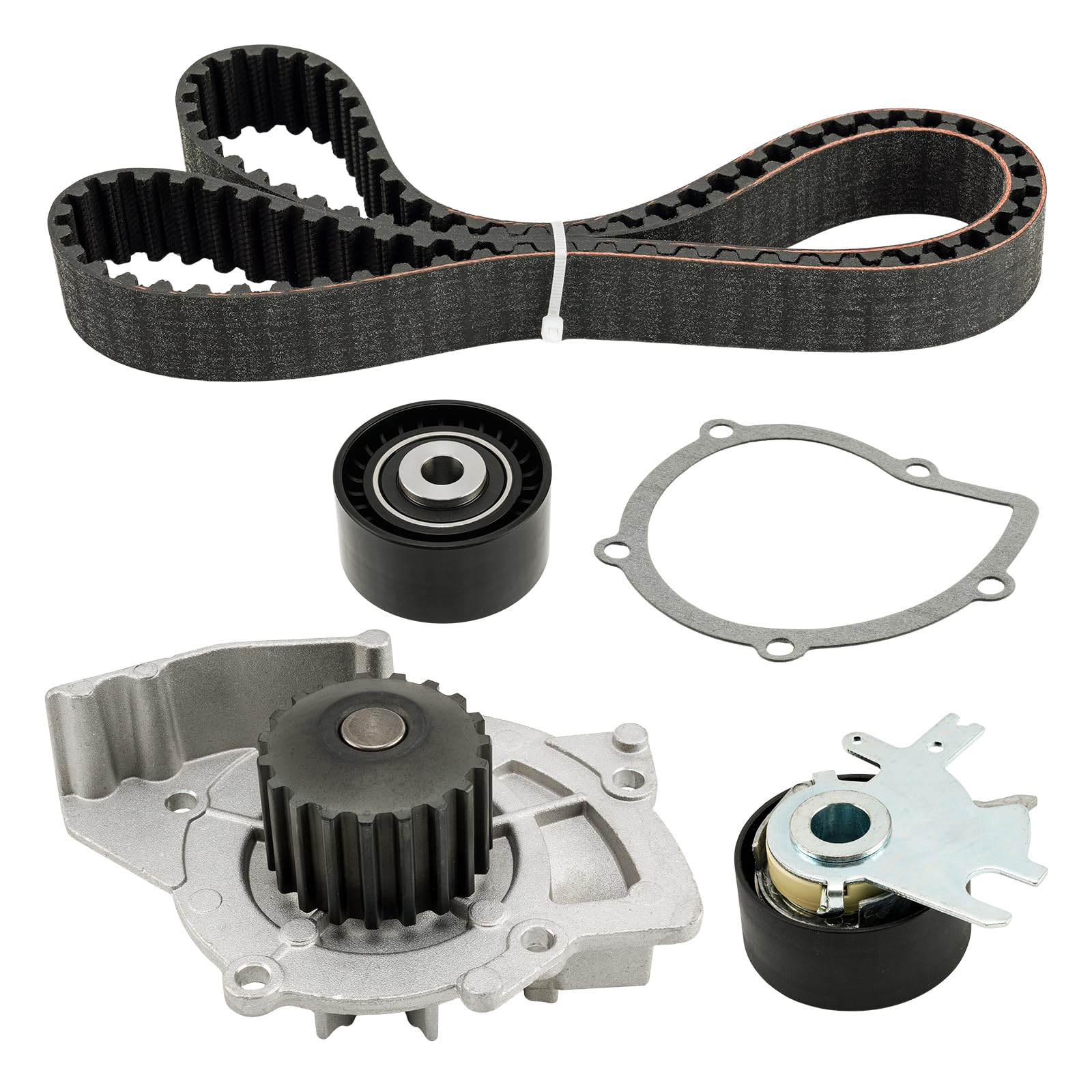 Fesuda Wasserpumpe+Zahnriemensatz WK3059 Timing Belt Kit für Peugeot 407/807/508/307/Expert 2003-2018, Ford S-Max/Mondeo/Kuga/Focus/Galaxy 2003-2015 von Fesuda