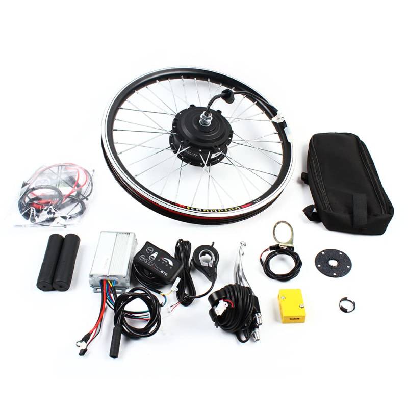 Fetcoi 20'' E-Bike Elektro-Fahrrad Conversion Kit Elektrofahrrad Umbausatz Vorderrad 36V 250W von Fetcoi