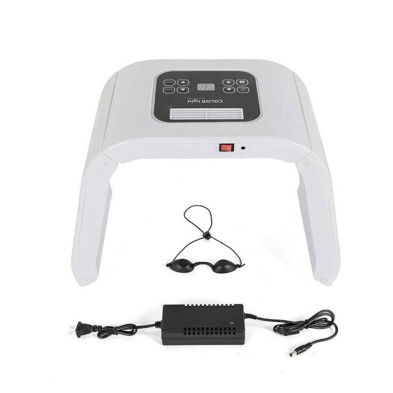 LED Photon Therapie 7 Farben Lichtbehandlung Maske Schönheit Lichttherapie Gesichtsmaske PDT Skincare Maschine Hautverjüngungs Gesichtsmaske, Therapie Gegen Akne von Fetcoi