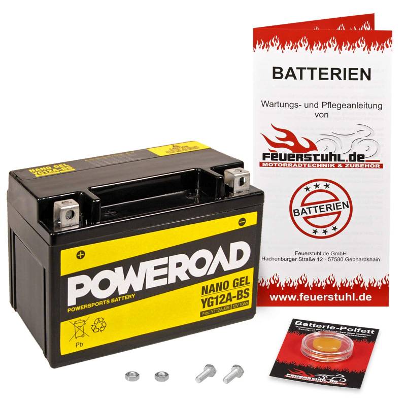 Gel-Batterie GSR 750 (C5) wartungsfrei, einbaufertig, startklar, inkl. 7,50€ Pfand von Feuerstuhl.de GmbH