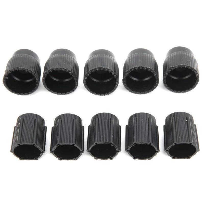 10pcs Systems Ladeanschlusskappen Automobilwartungszubehör R134A 13mm 16 Mm Ladeanschlusskappen Systemkappen von Fhkpsqkcn