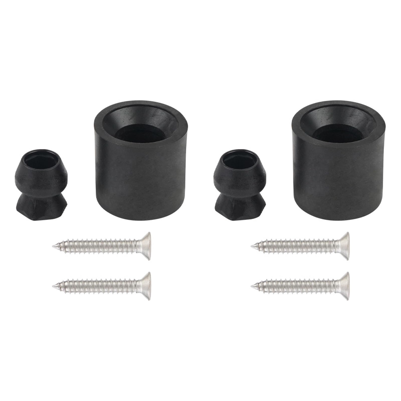 Fhkpsqkcn 4PCS Anhänger Türhalter Set Gummistopper Fade Resistant Trailer Türstütze Einfache Installationen Für Pferdeanhänger von Fhkpsqkcn