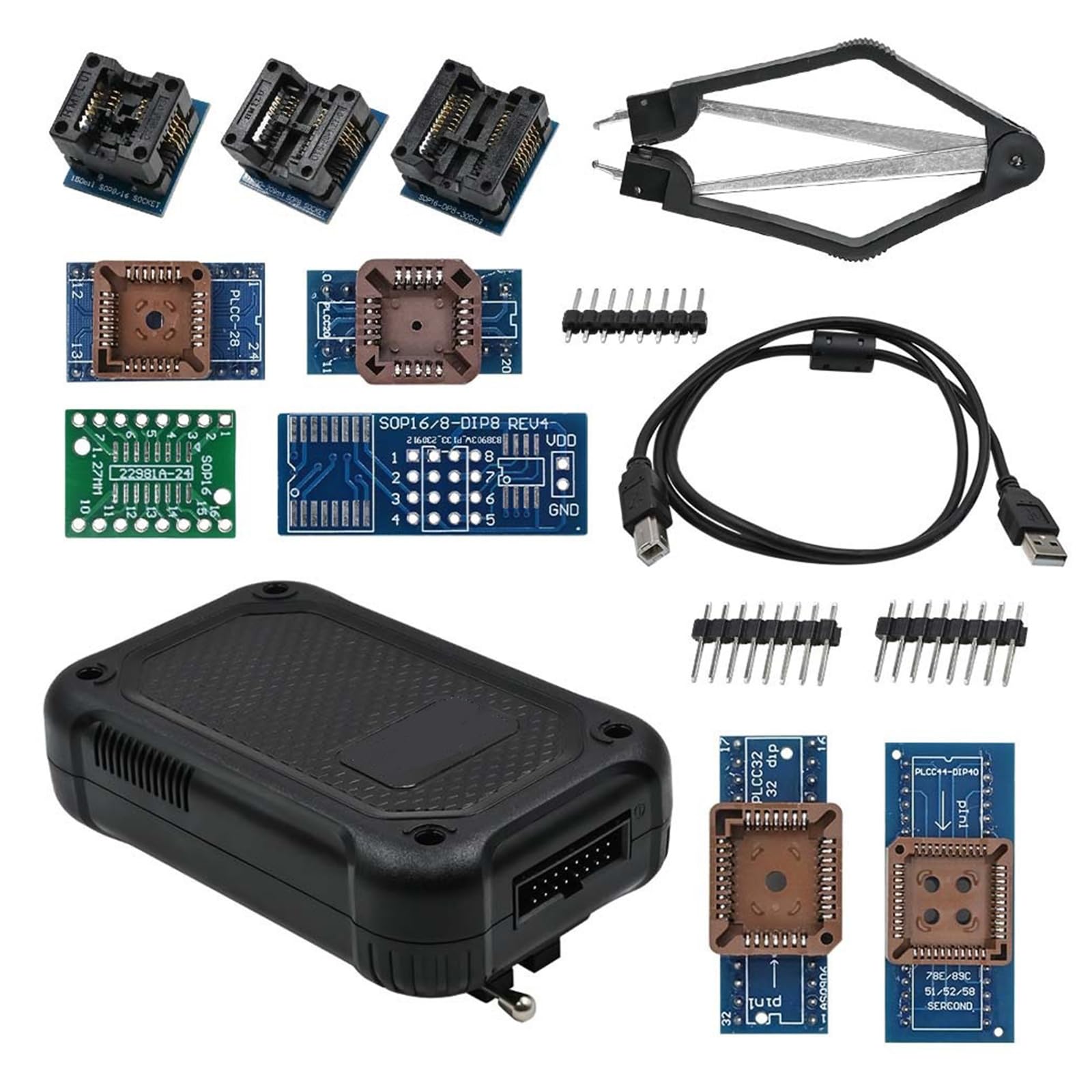 Fhkpsqkcn Multifunktions Hot Swap Fähiger IC Programmierer Für 34000+ Chips Einschließlich EPROM SPI Oder NAND Für Die Modelle TL866II Und TL866CS von Fhkpsqkcn