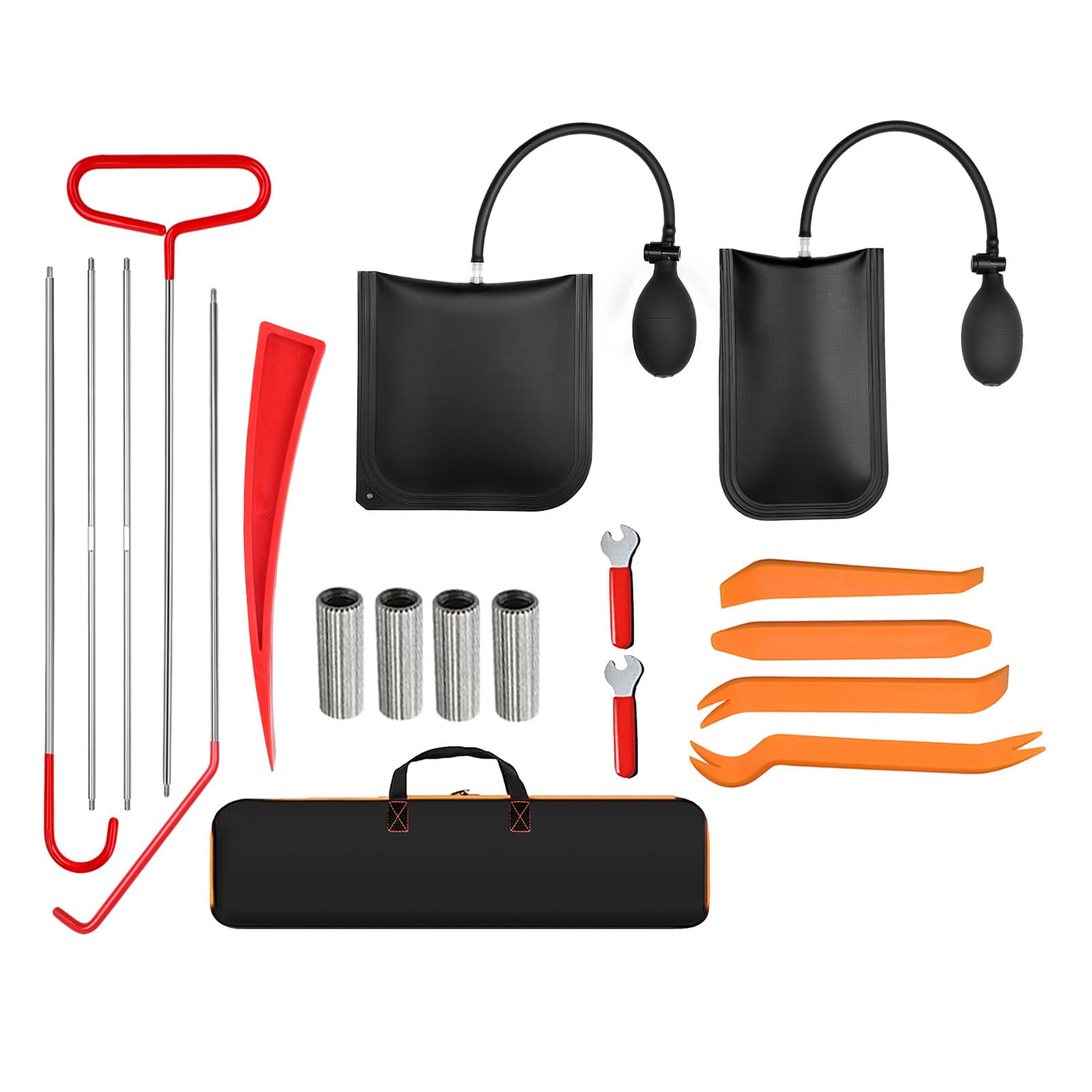 Fhsqwernm Entfernungswerkzeug, Clip-Zange, Polsterentferner-Set für Armaturenbrett, mit Aufbewahrungstasche von Fhsqwernm