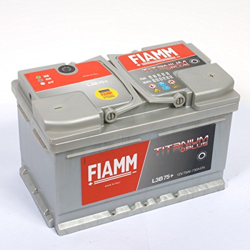 FIAMM Titanium Plus L3B75+ Autobatterie, 75 Ah 730 A, Pluspol rechts von Fiamm