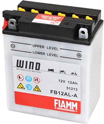 Motorradbatterie FTX12A-3A-12B (ex FB12AL-A) 12V 12Ah 160A von Fiamm