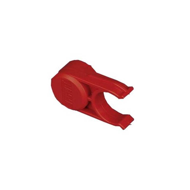 Fiamma Carry Bike Kunststoffklemme rot 30 mm, 98656-156 von Fiamma