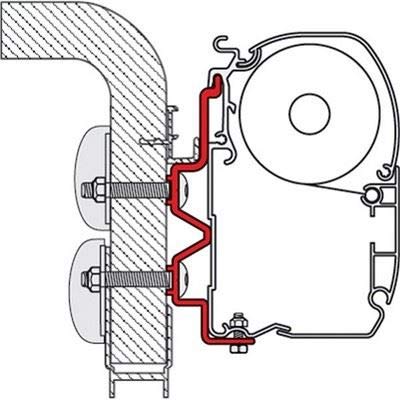 Fiamma F45 S – F45 L – ZIP Adapter Hymercamp 400 von Fiamma