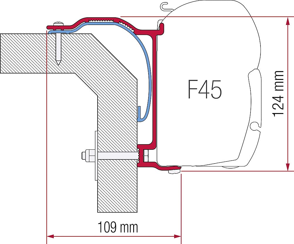 Fiamma Flame 98655761 Bracket Kit von Fiamma