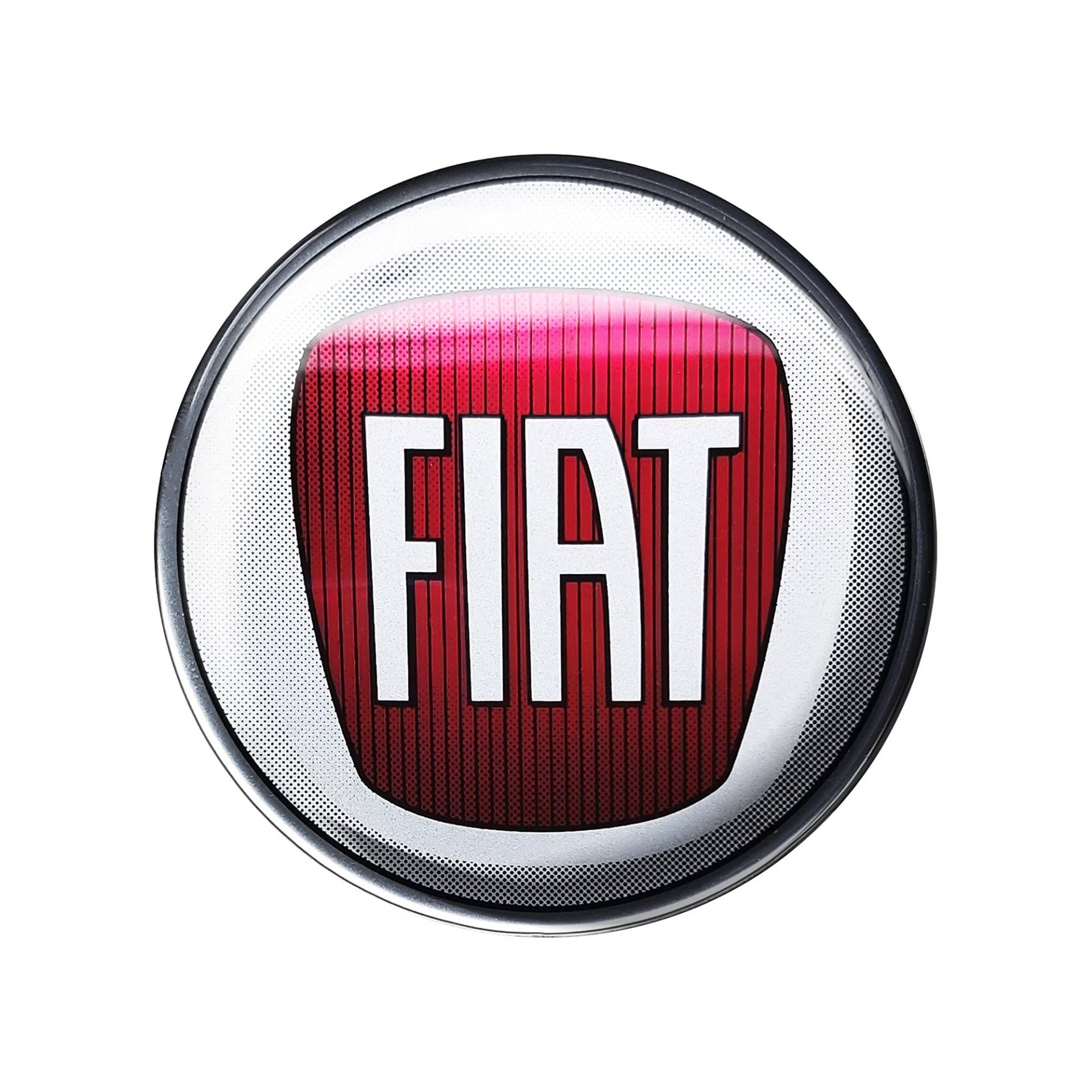 Fiat 21224 Aufkleber 3D Offiziellen Logo 58 mm, Farbe: von Fiat