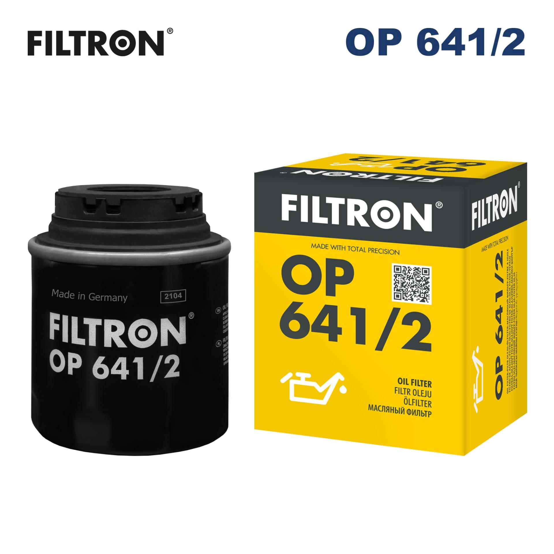 FILTRON OP641/2 Ölfilter von FILTRON