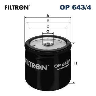 FILTRON OP643/4 Ölfilter von FILTRON