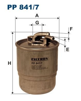 FILTRON PP841/7 Kraftstofffilter von Filtron