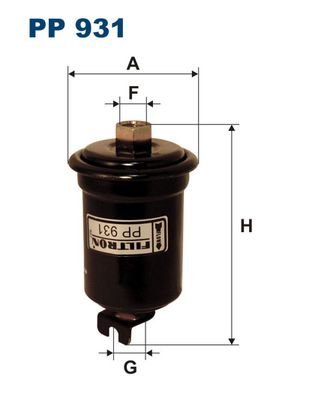 FILTRON PP931 Einspritzanlage von Filtron