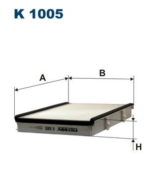 Filter Innenraumluft - Filtron K1005 von Filtron