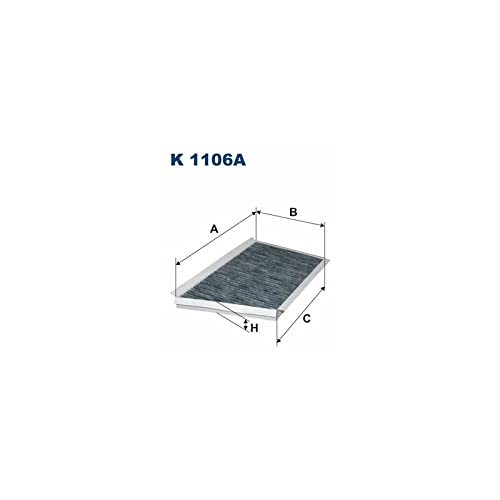 Filter Innenraumluft - Filtron K1106A von Filtron