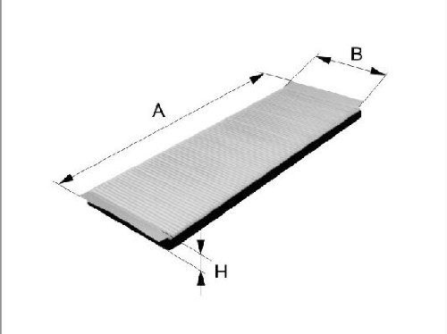 Filter Innenraumluft - Filtron K1136A von Filtron