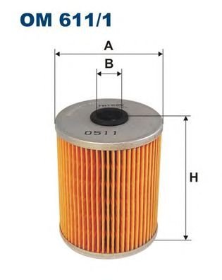 Filtron Hydraulikfilter für Lenkung, om611/1 von Filtron