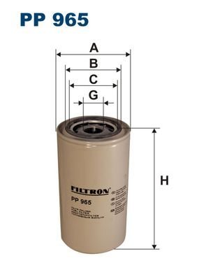 Filtron Kraftstofffilter, pp965 von Filtron