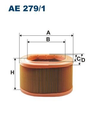 Filtron Luftfilter, AE279/1 von Filtron