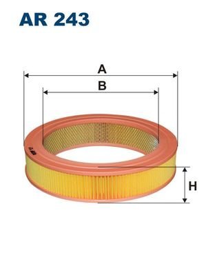 Filtron Luftfilter, AR243 von Filtron