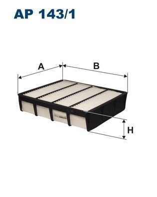 Filtron Luftfilter, ap143/1 von Filtron