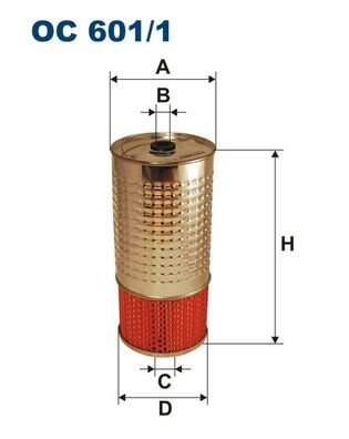 Filtron Ölfilter, OC601/1 von Filtron