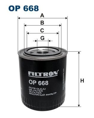 Filtron à–lfilter, op668 von Filtron