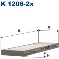 Innenraumfilter FILTRON K 1206-2x von Filtron