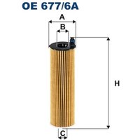 Innenraumfilter FILTRON OE 677/6A von Filtron