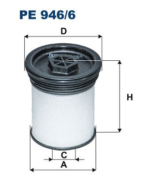 Kraftstofffilter Filtron PE 946/6 von Filtron