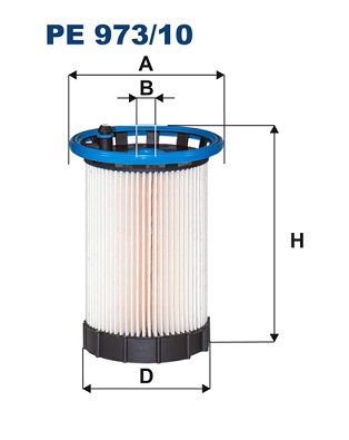 Kraftstofffilter Filtron PE 973/10 von Filtron