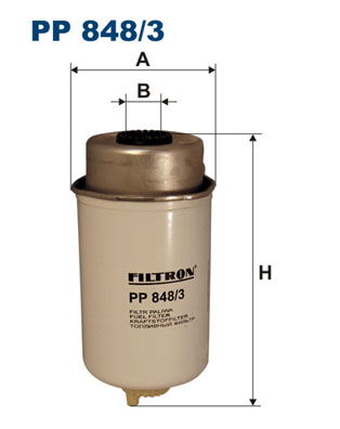 Kraftstofffilter Filtron PP 848/3 von Filtron