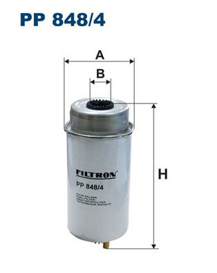 Kraftstofffilter Filtron PP 848/4 von Filtron